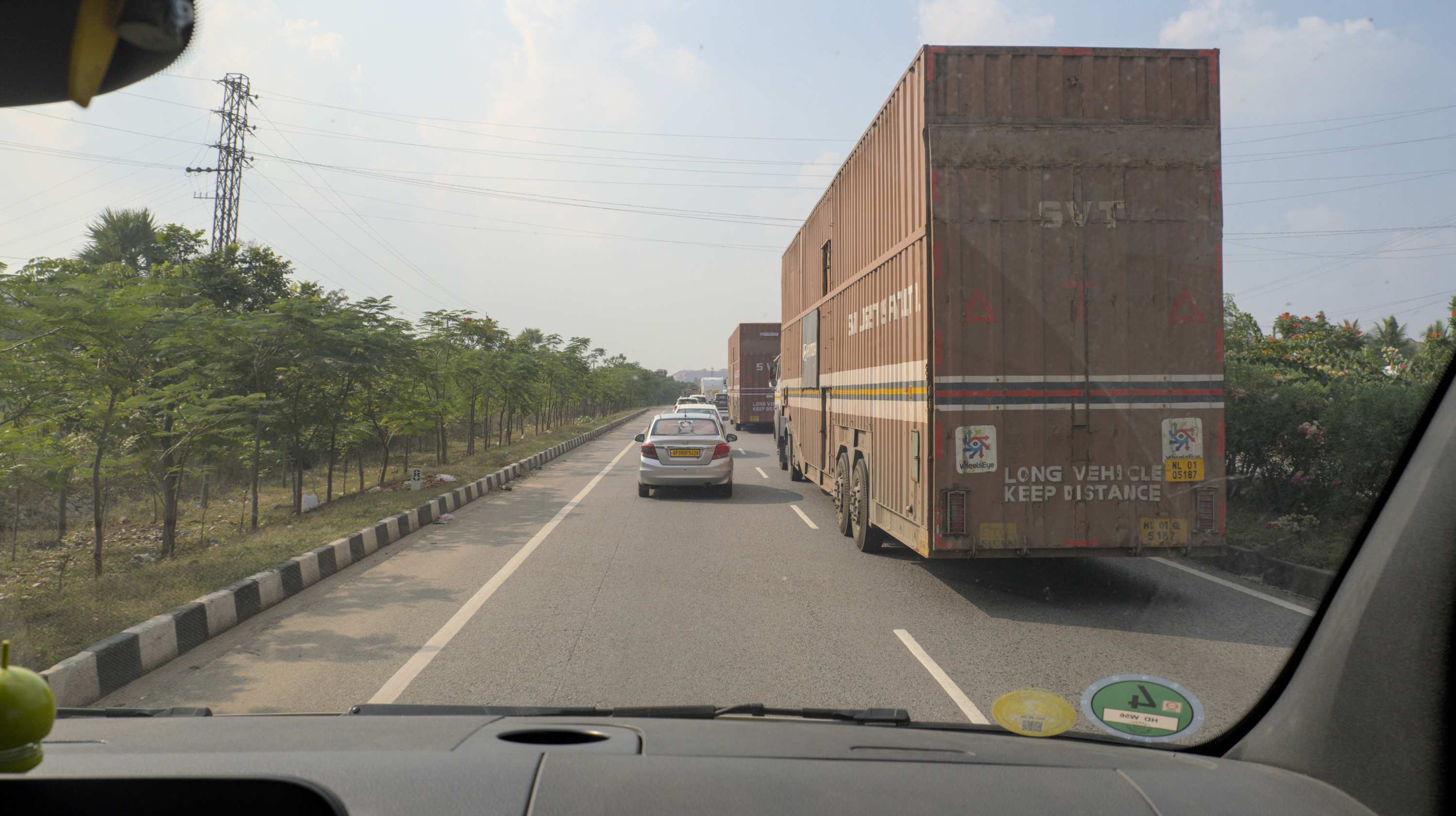 indischer Lastkraftwagen LKW